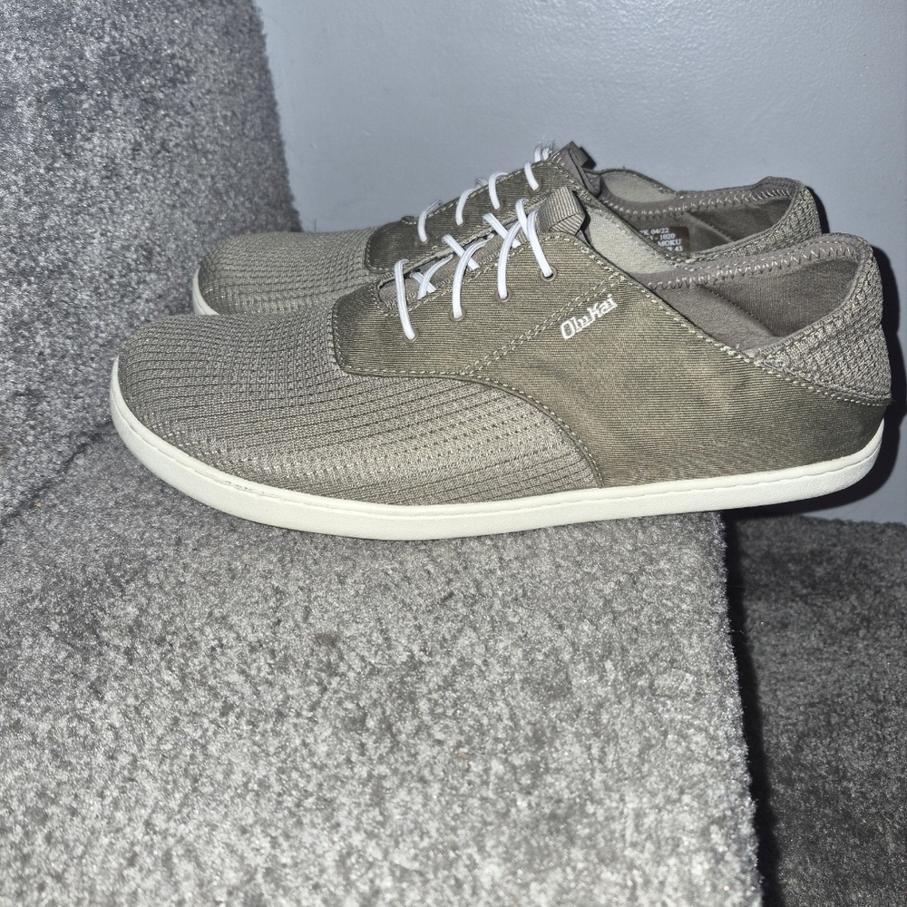 OluKai Men's Olive Athletic Shoes